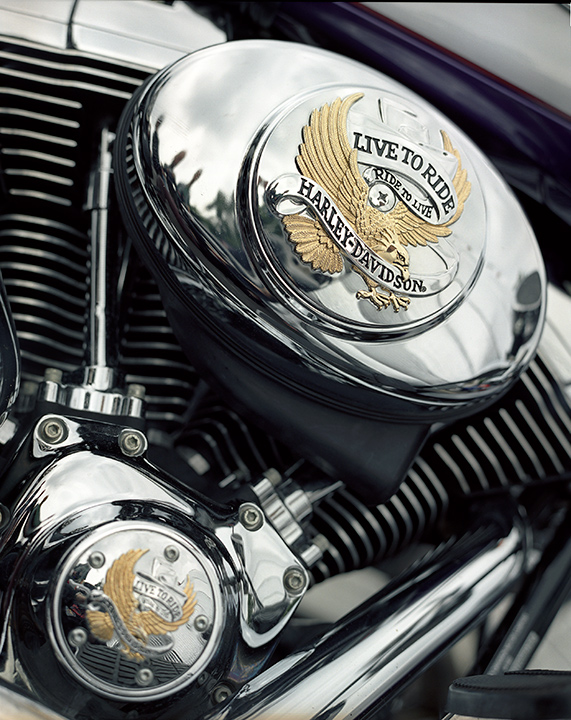 Фотосъёмка мотоцикла Harley-Davidson