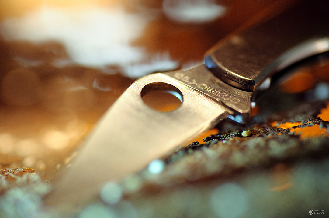 Фотография нож Spyderco